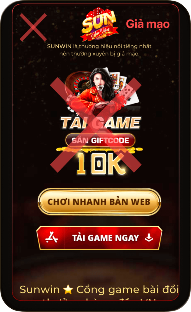 Chú Ý: Giả Mạo Thương Hiệu Sunwin